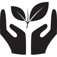 Руки оберегающие растение