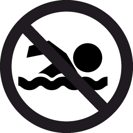 Знак Плавать Запрещено 2