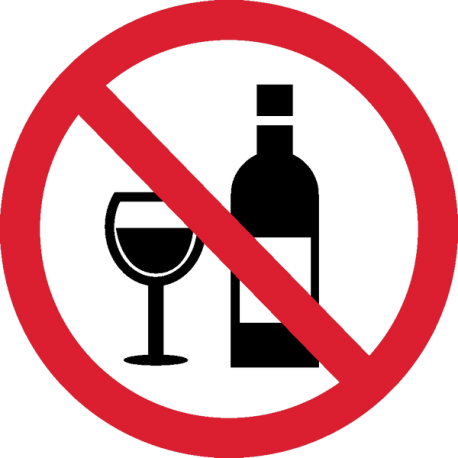Знак Алкоголь Запрещен 1