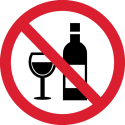 Знак Алкоголь Запрещен 1