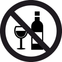 Знак Алкоголь Запрещен 2
