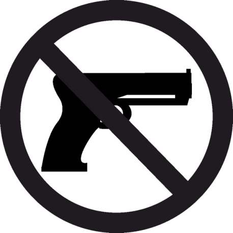Знак Ношение Оружия Запрещено 2