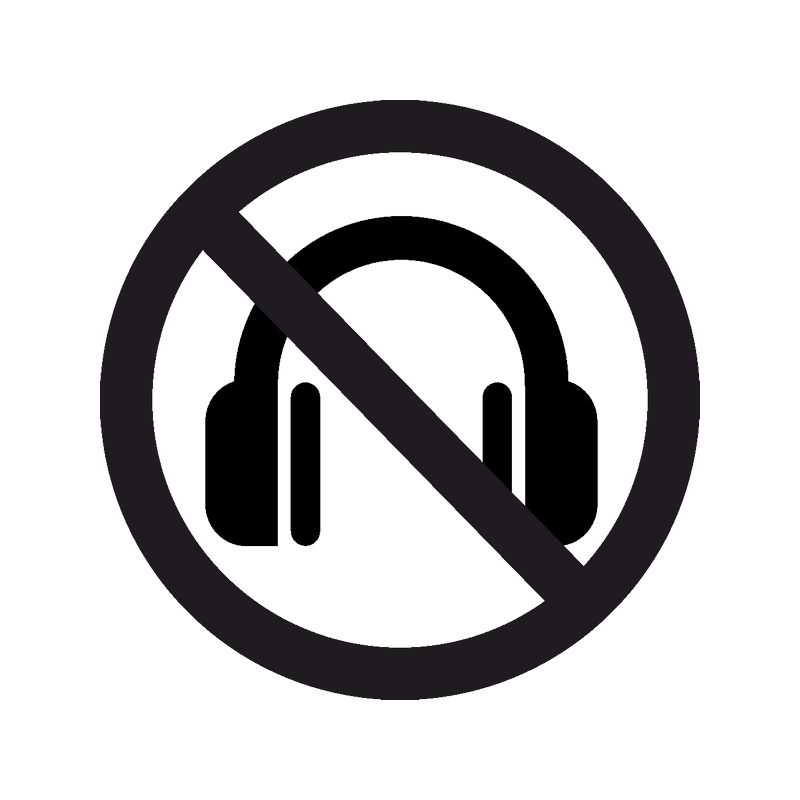 Включи выключи музыку через. Знак запрет наушников. Наушники запрещено пиктограммы. Знак наушники запрещены. Запрещено использовать наушники.