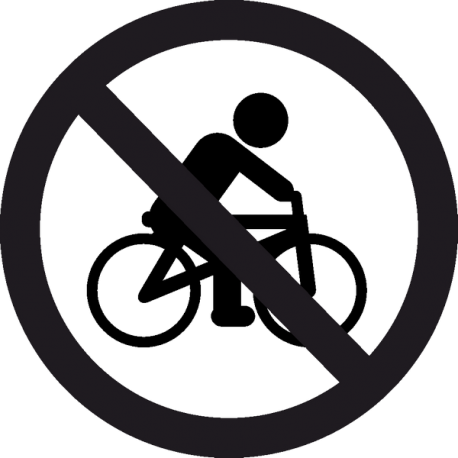 Ездить на Велосипеде Запрещено 2