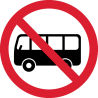 Автобусам въезд Запрещен 1