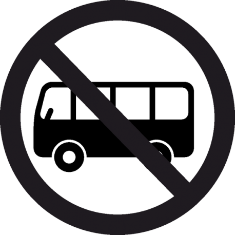 Автобусам въезд Запрещен 2