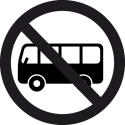 Автобусам въезд Запрещен 2