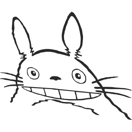 Totoro - "Тоторо" - фигурка персонажа классики анимэ
