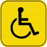 Знак инвалид за рулём 