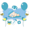 Спящий младенец мальчик 3