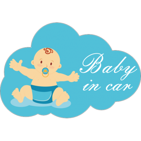 Baby in car - ребёнок в машине