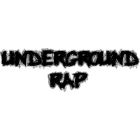 Надпись Underground rap