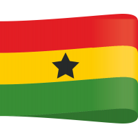 Флаг Ганы