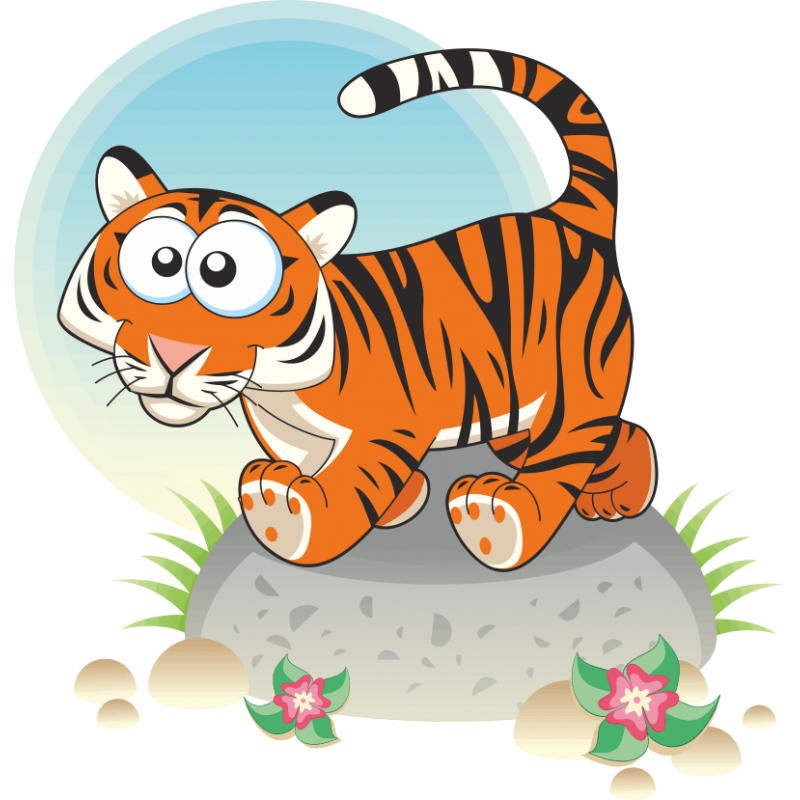 Год тигра детям. Тигр для детей. Мультяшные тигры. Тигр рисунок детский. Нарисовать тигренка.