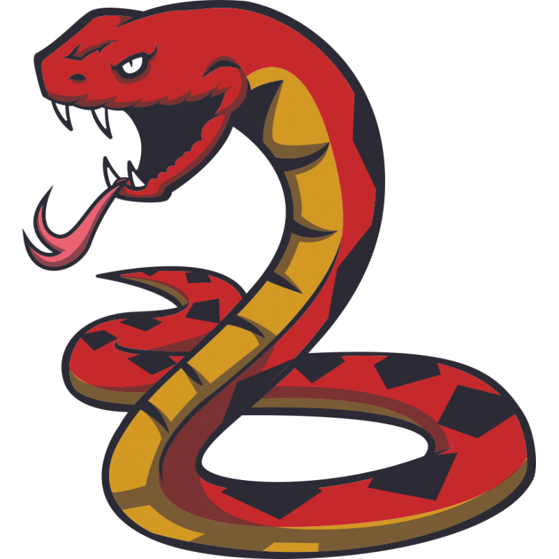Змея. Змея мультяшная. Красная змея. Змей мультяшный. Наклейка змея
