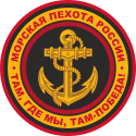 Эмблема Военно-Морской Пехоты России