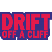 Drift off a cliff - Дрiф со скалы