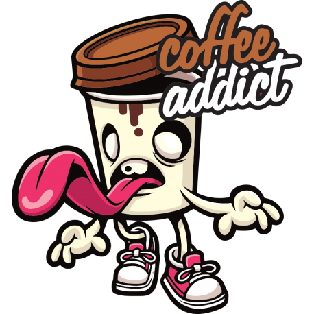 Coffee addict - Кофеиновый наркоман