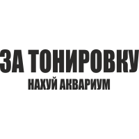 За тонировку