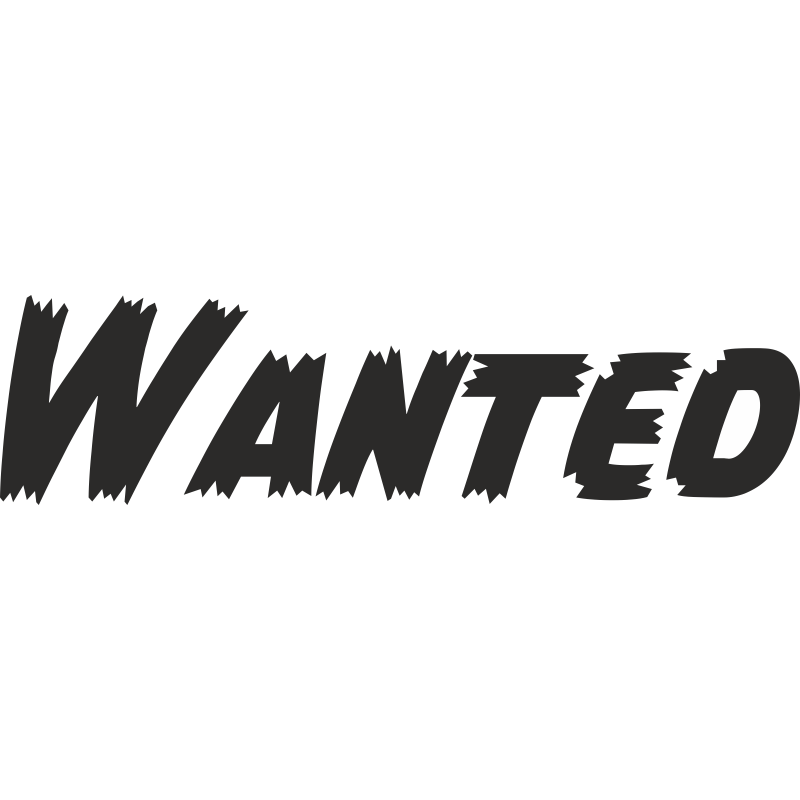 Wanted sticker. Надпись wanted на прозрачном фоне. Стикеры wanted. Наклейка wanted на авто. Наклейка (стикер) wanted.