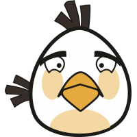 Белая птица из Angry Birds – Злые Птицы