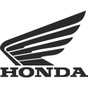 Honda - Хонда мото логотип левый