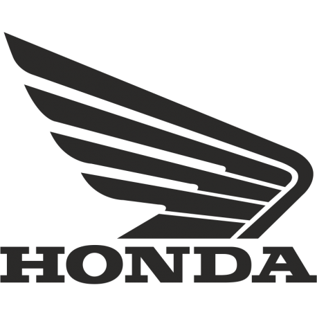 Honda - Хонда мото логотип правый