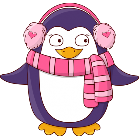 Пингвин в шарфике