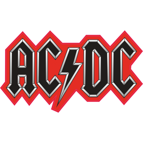 Логотип AC/DC - Эйси Диси