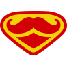 Усы в стиле супермена