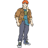 Персонаж из мультфильма Команда спасателей Капитана Планеты