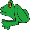 Зеленая лягушка