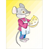 Мышь есть сыр