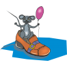 Мышь в туфле