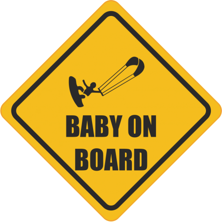 Baby kiter on board - Ребеной кайтер на борту