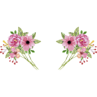 Два букета цветов