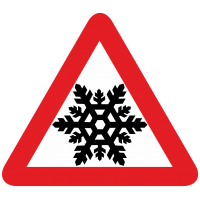 Знак Ш - Шипы со снежинкой