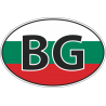 Флаг Болгарии в полукруге