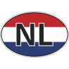 Флаг Нидерландов в овале