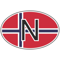 Флаг Норвегии в овале 2