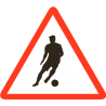 Футболист (Знак для автомобиля)