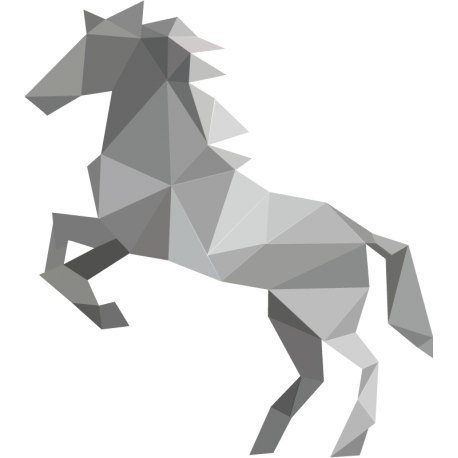 Граненые Животные: Лошадь Конь