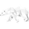Граненые Животные: Белый Медведь