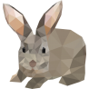 Граненые Животные: Кролик