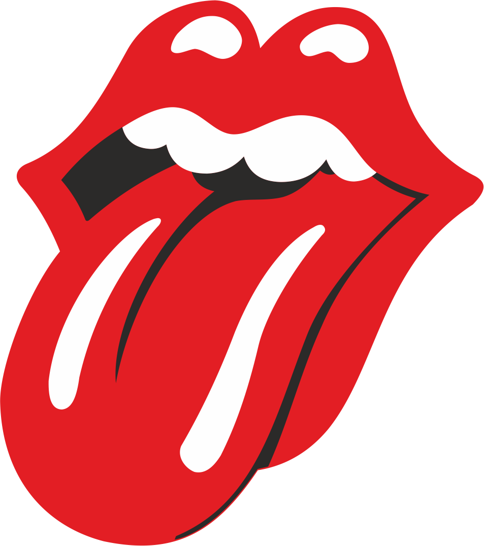 Наклейка на авто Rolling Stones - Роллинг Стоунс машину виниловая -  матовая, глянцевая, светоотражающая, магнитная, металлизиров