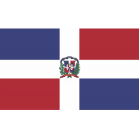 Флаг Доминиканской Республики
