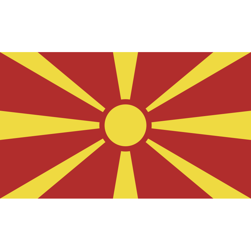 Флаг Македонии Фото