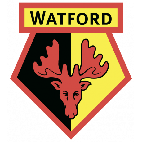 Логотип футбольного клуба Уотфорд (Watford Football Club)