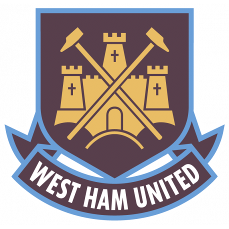 Логотип футбольного клуба Вест Хэм Юнайтед (West Ham United Football Club)