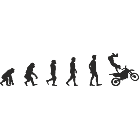 Эволюция от обезьяны до Байкера 2